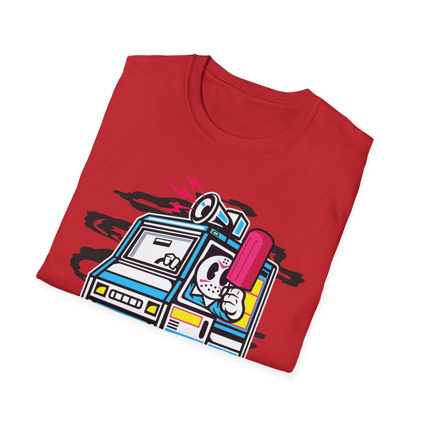 Cartoon T Shirt Animation Tee Funny Unisex Softstyle Gildan 64000 100 Percent Ring Spun Cotton