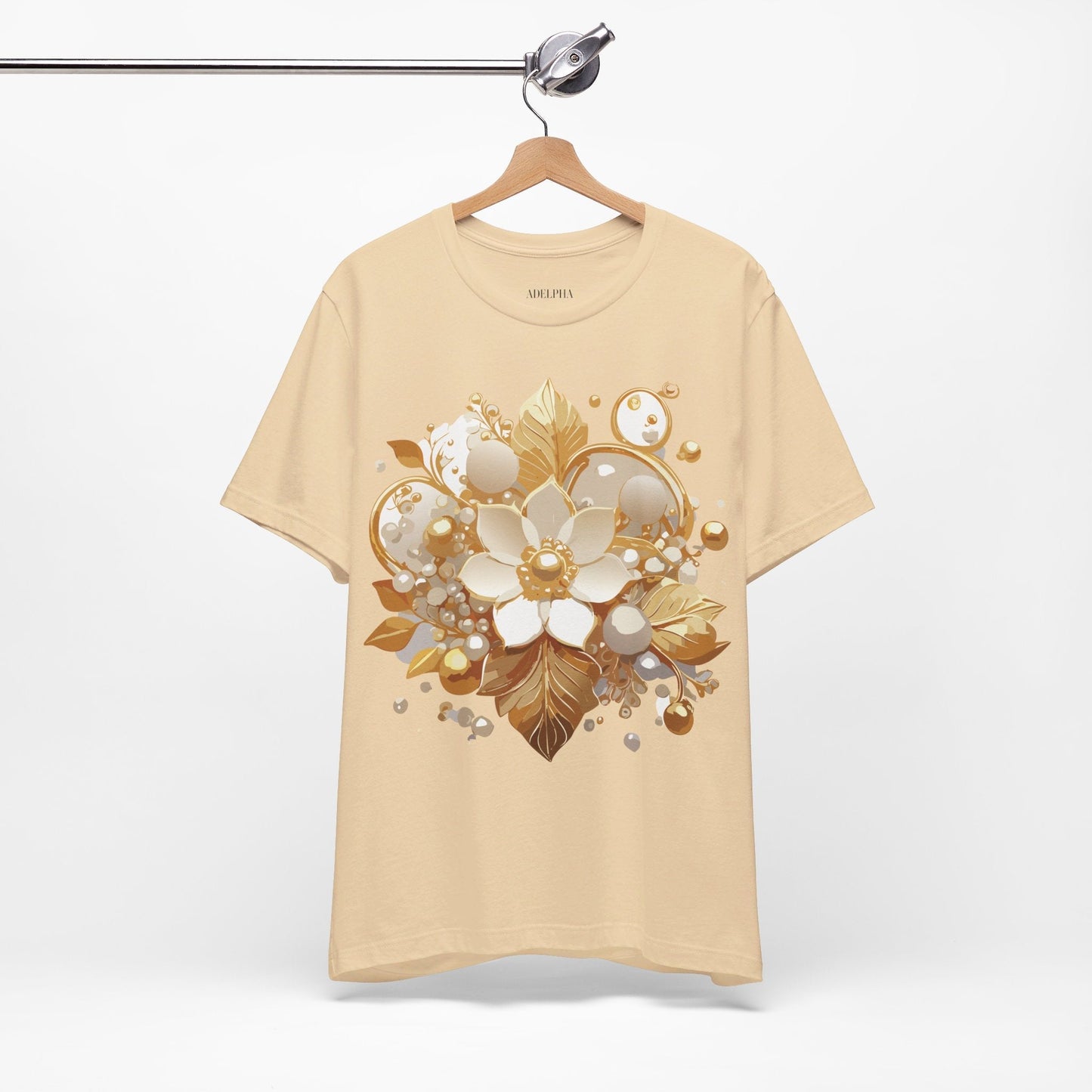 Jewelry Graphic Unisex 100 Cotton Vintage Treasure Art T-Shirt 22