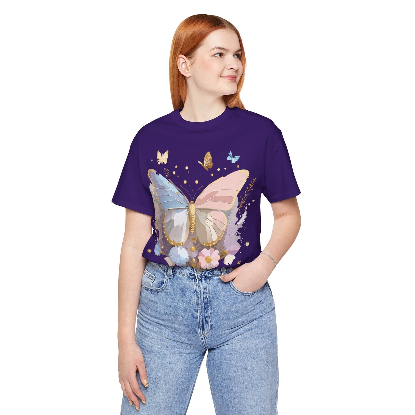 Butterfly Graphic Tee By Adelpha Unisex Jersey Short Sleeve Shirt