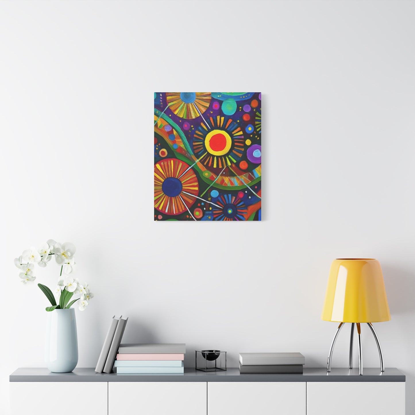 Abstract Oil Painting Print Canvas 20x24,20x30,24x30 24x32,24x36,30x40 32x48,36x48,40x60 Pine-Wood Inner Frame ABS-139