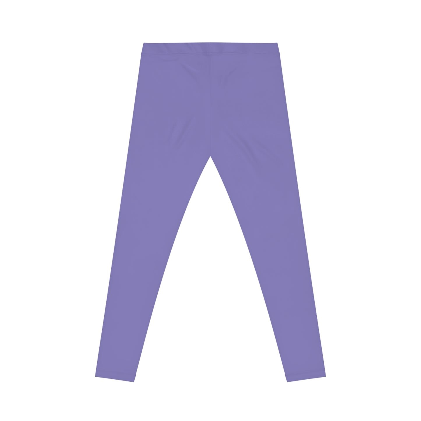 Night Lilac Color Women's Poly-Span Casual Leggings XS-2XL