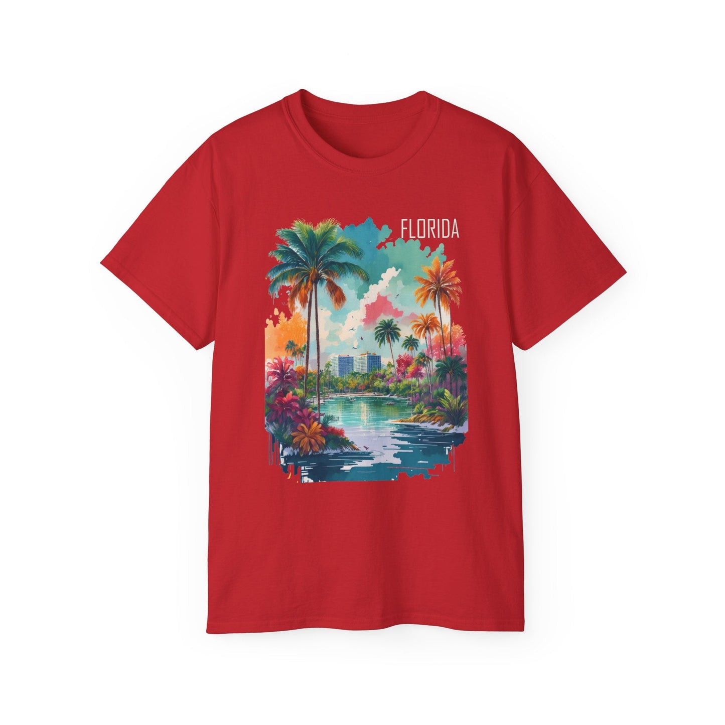 Florida Graphic Unisex Cotton T‑Shirt 2