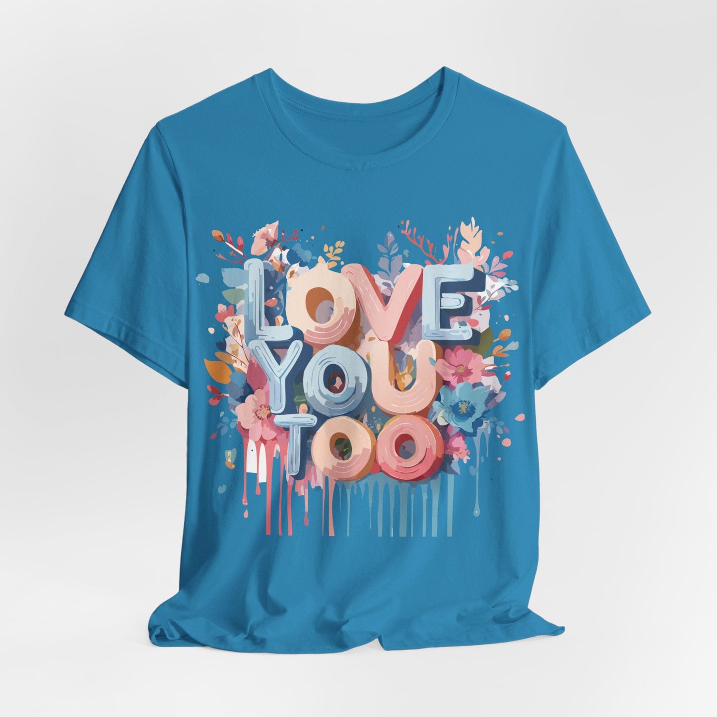 Valentine Graphic Tee Unisex Short Sleeve Art Design By Adelpha Vintage Inspired Tee