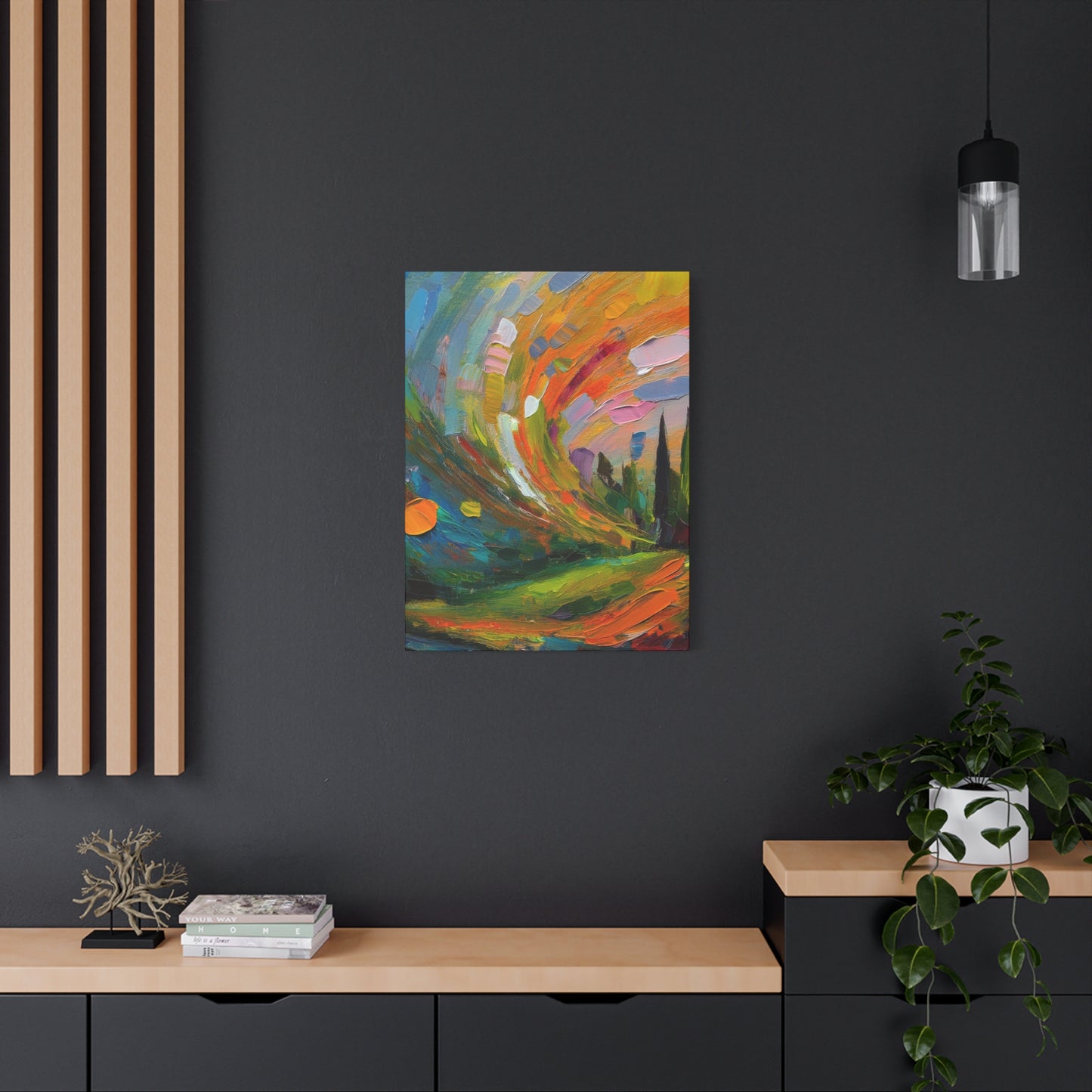 Abstract Oil Painting Print Canvas 20x24,20x30,24x30 24x32,24x36,30x40 32x48,36x48,40x60 Pine-Wood Inner Frame ABS-119