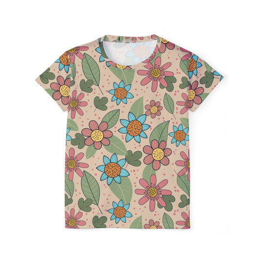 Floral Print Shirt, Shirt with Flowers