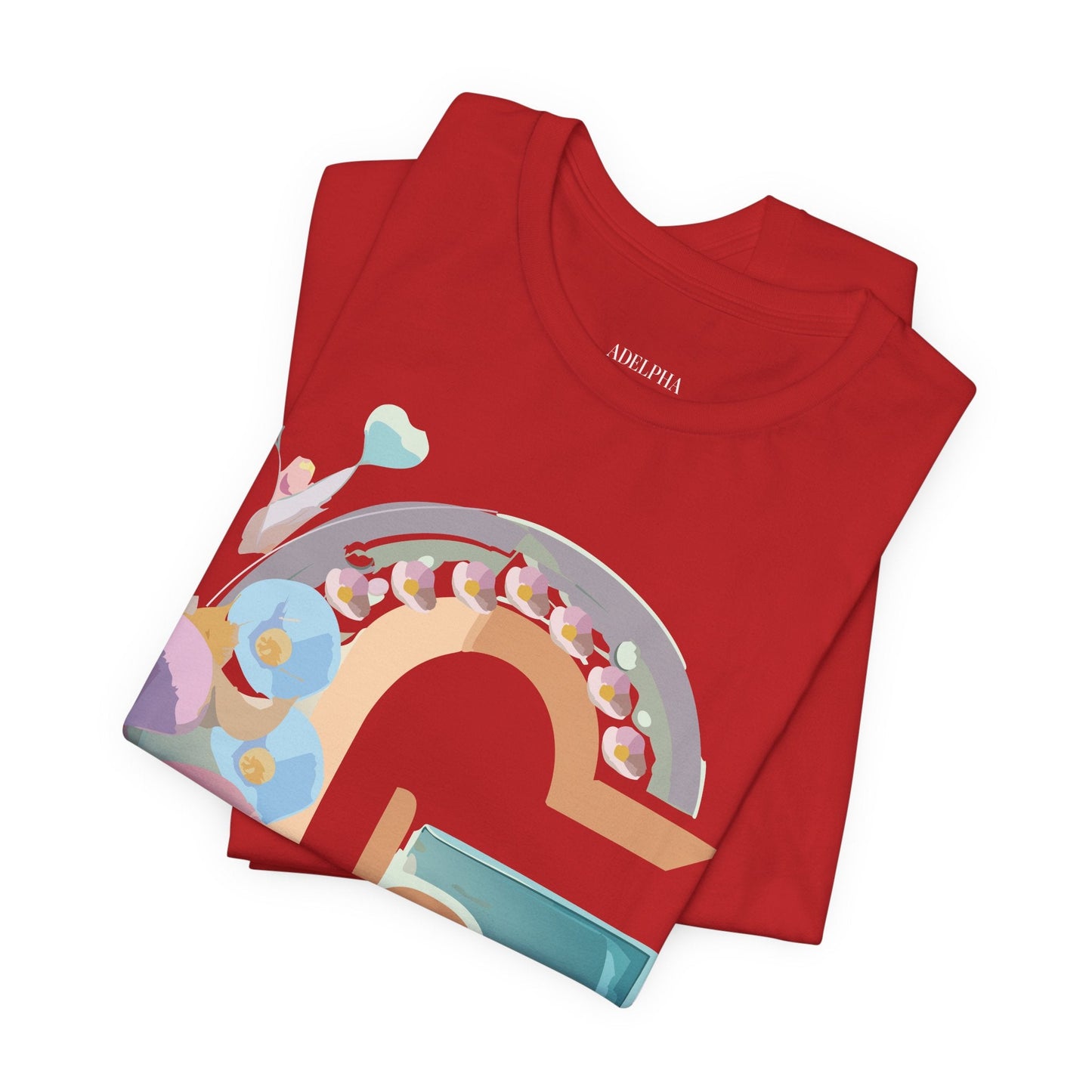 Adelpha Letter G Shirt Unisex Jersey Short Sleeve Graphic Tee With Vintage Inspired Artwork