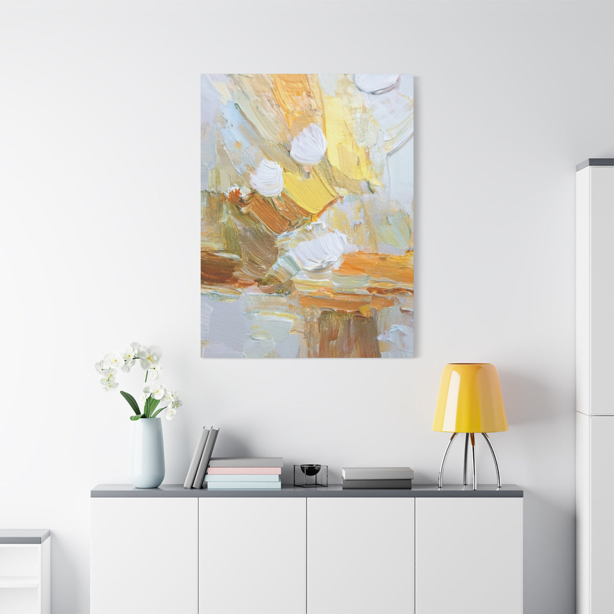 Abstract Oil Painting Print Canvas 20x24,20x30,24x30 24x32,24x36,30x40 32x48,36x48,40x60 Pine-Wood Inner Frame ABS-61