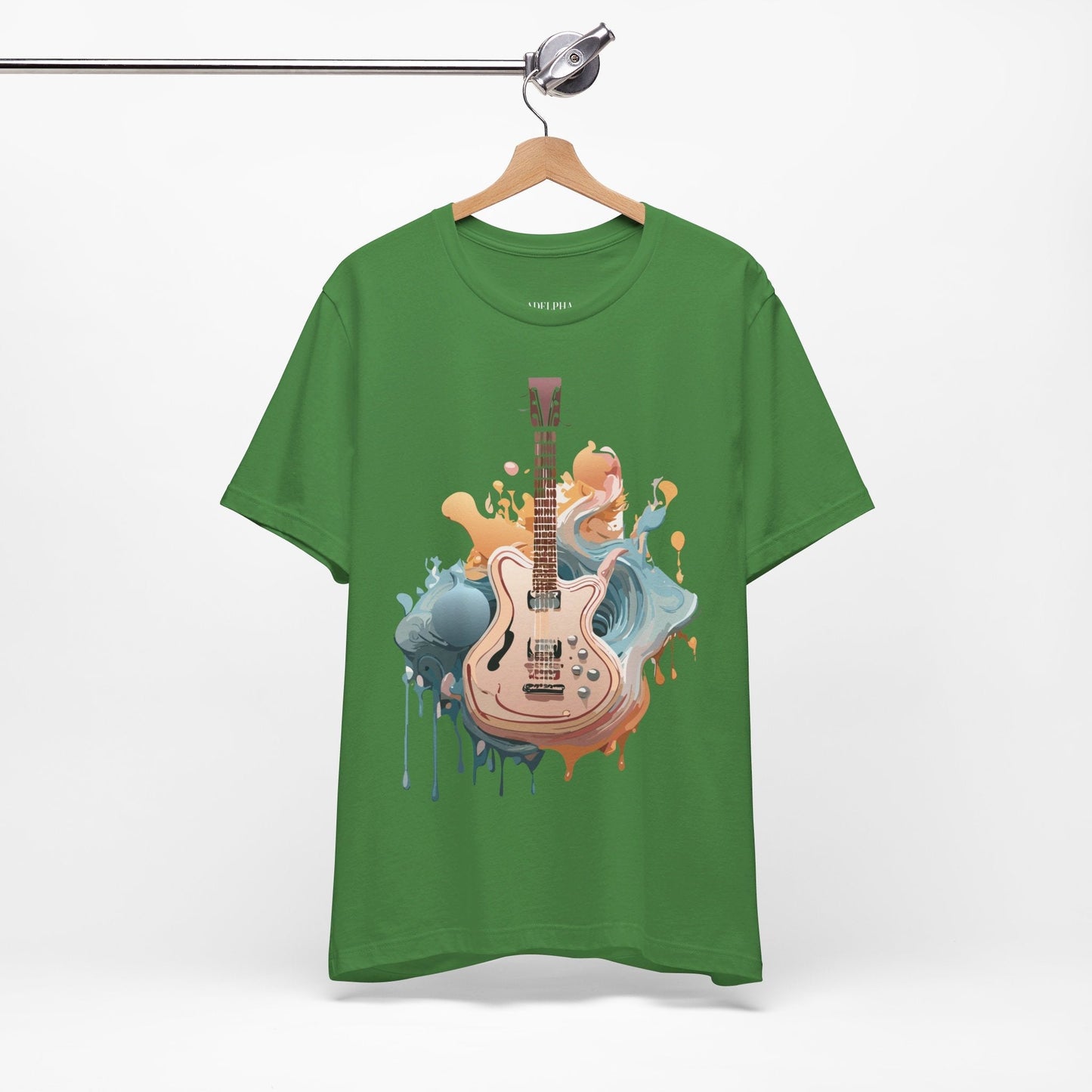 Adelpha Vintage Inspired Graphic Tee Unisex Jersey Short Sleeve Music Design Collectible