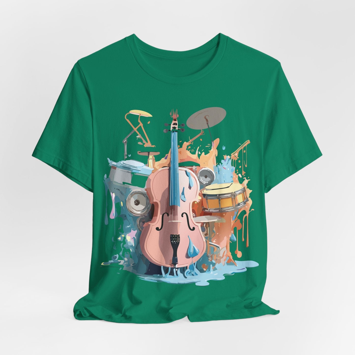 Adelpha Graphic Music T Shirt Unisex Jersey Short Sleeve Tee Art Design Premium Vintage Inspired