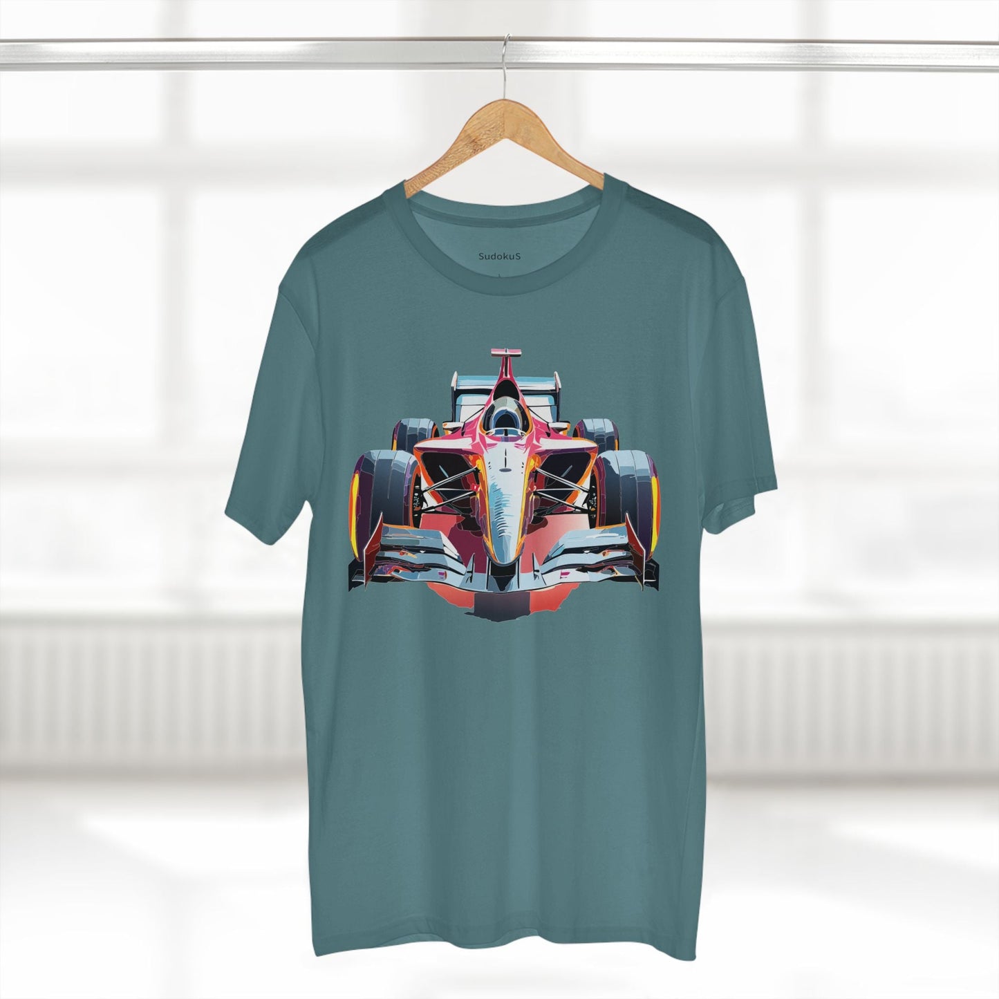 Car Graphic Unisex 100 Cotton Staple Tee 7