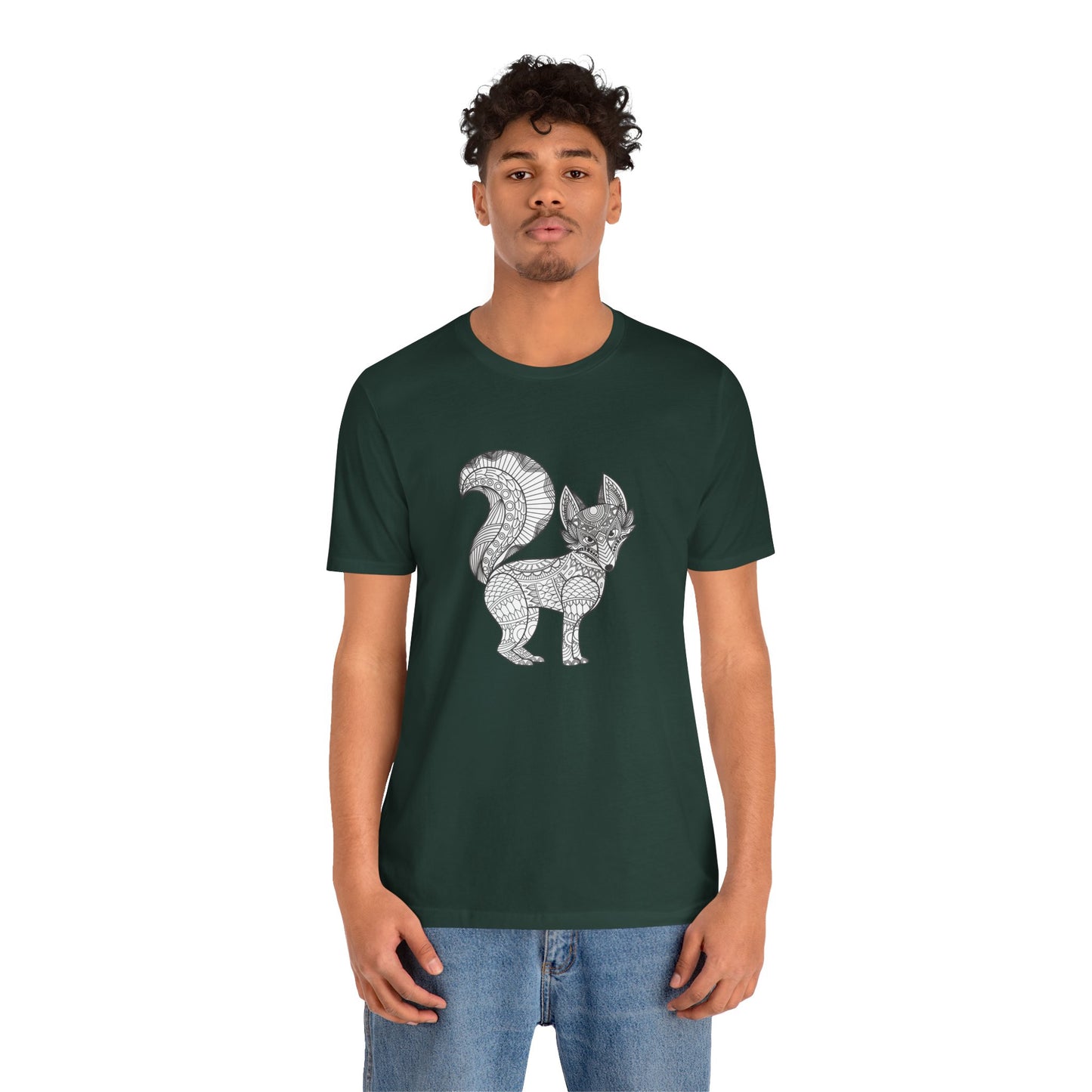 Camiseta unisex con estampado de animales 