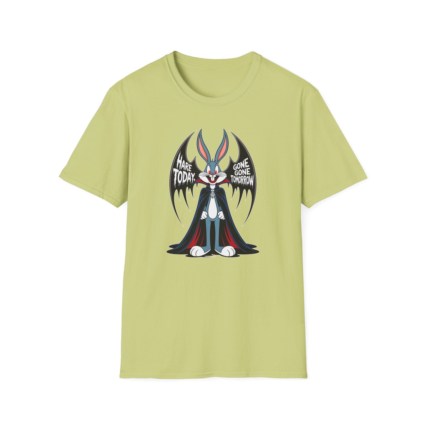 Bugs Bunny T Shirt Cartoon Art Design Unisex Gildan Softstyle 100 Percent Ring Spun Cotton