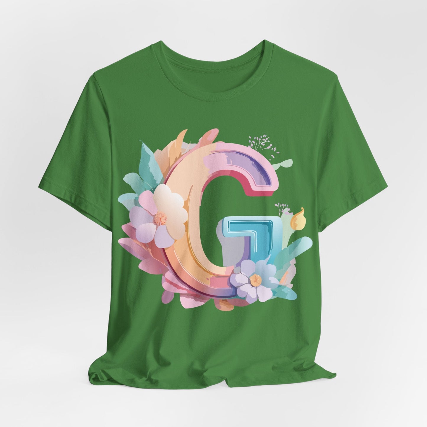 Letter G Shirt Unisex Graphic Tee by Adelpha Vintage Inspired Artwork for Everyday Style