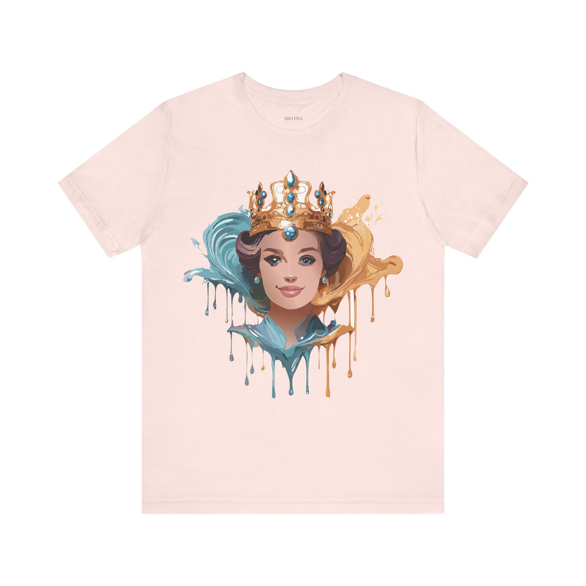 Queen Graphic Unisex Cotton Bella+Canvas Tee with Art Design m191