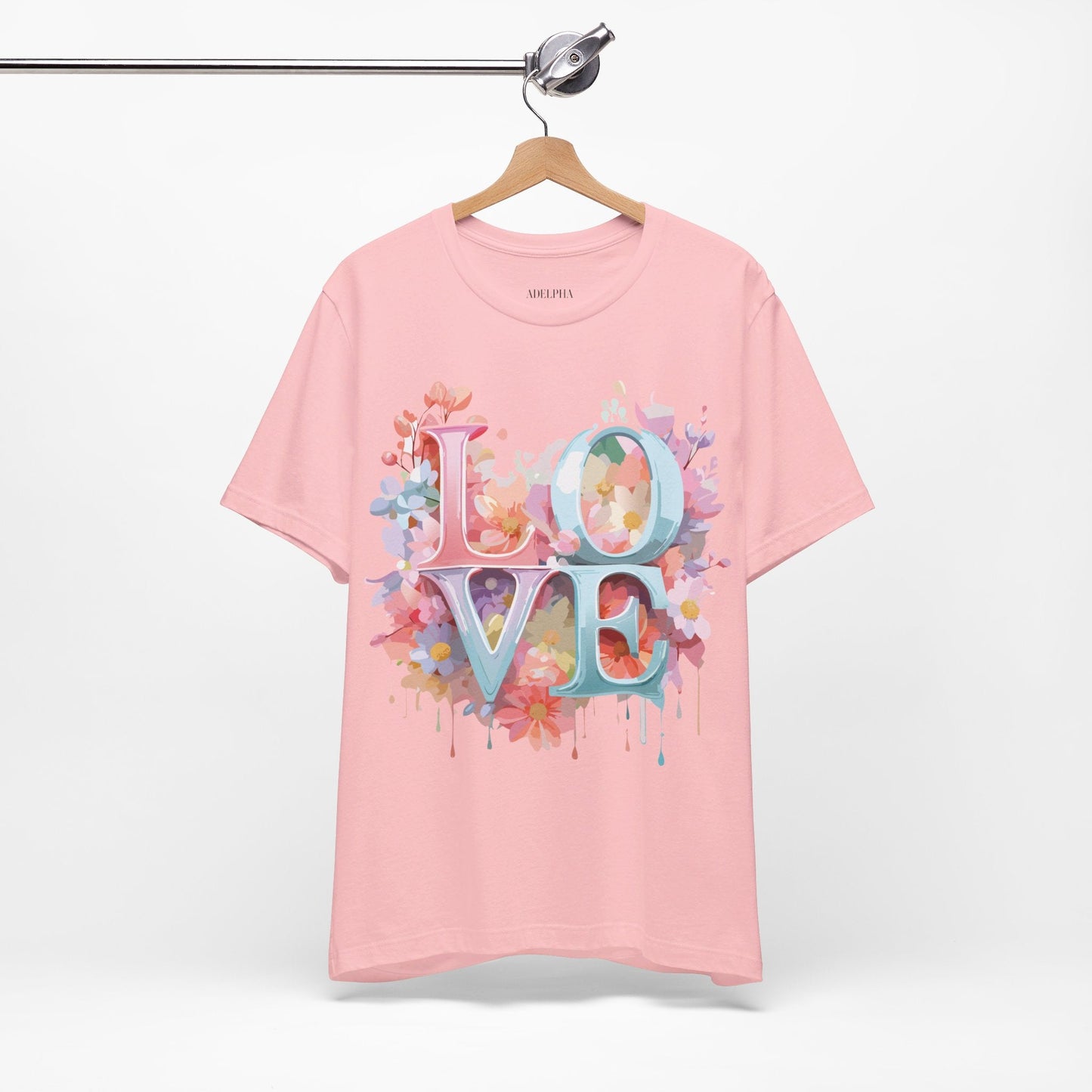Valentine Graphic Tee Unisex Jersey Short Sleeve Art Design By Adelpha Premium Vintage