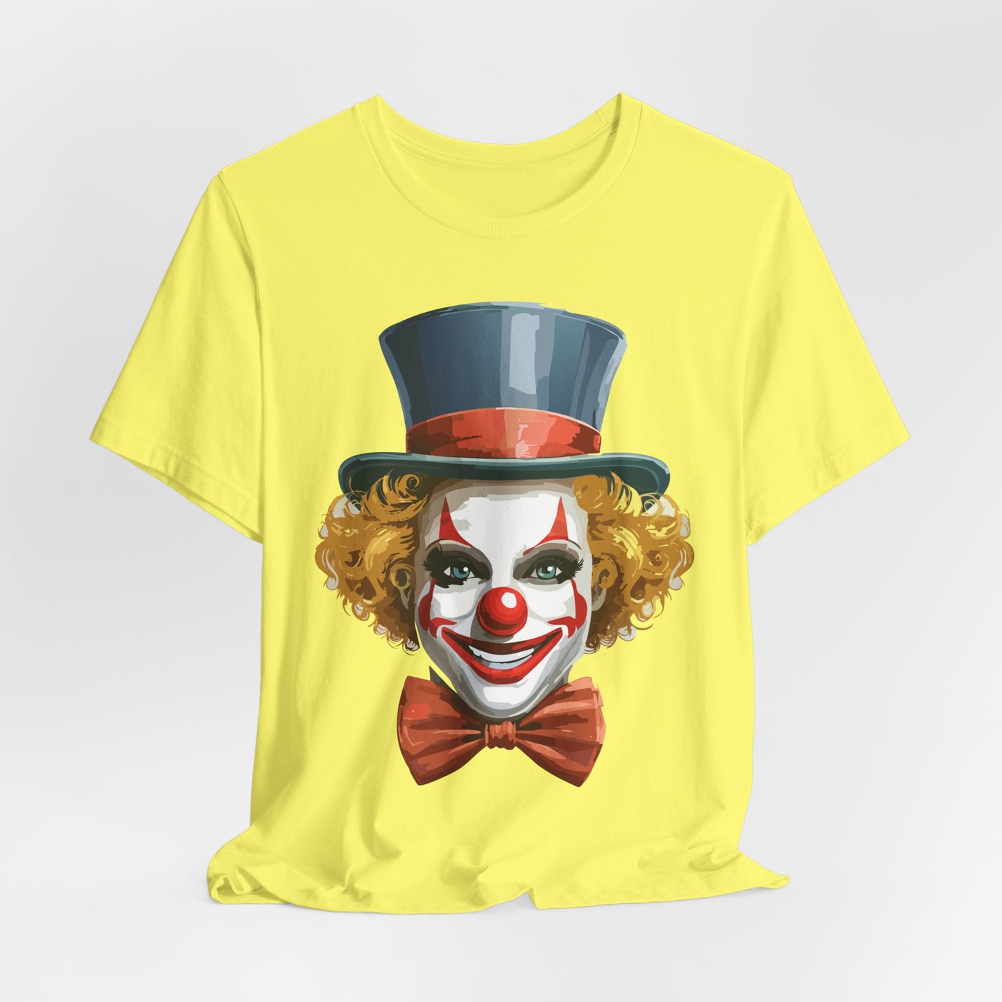 Clown Shirt, Funny Shirt, T-Shirt with Clown, Funny Art Design Tee, Circus Tees, Circus T-Shirt, Unisex Humor Wear 11