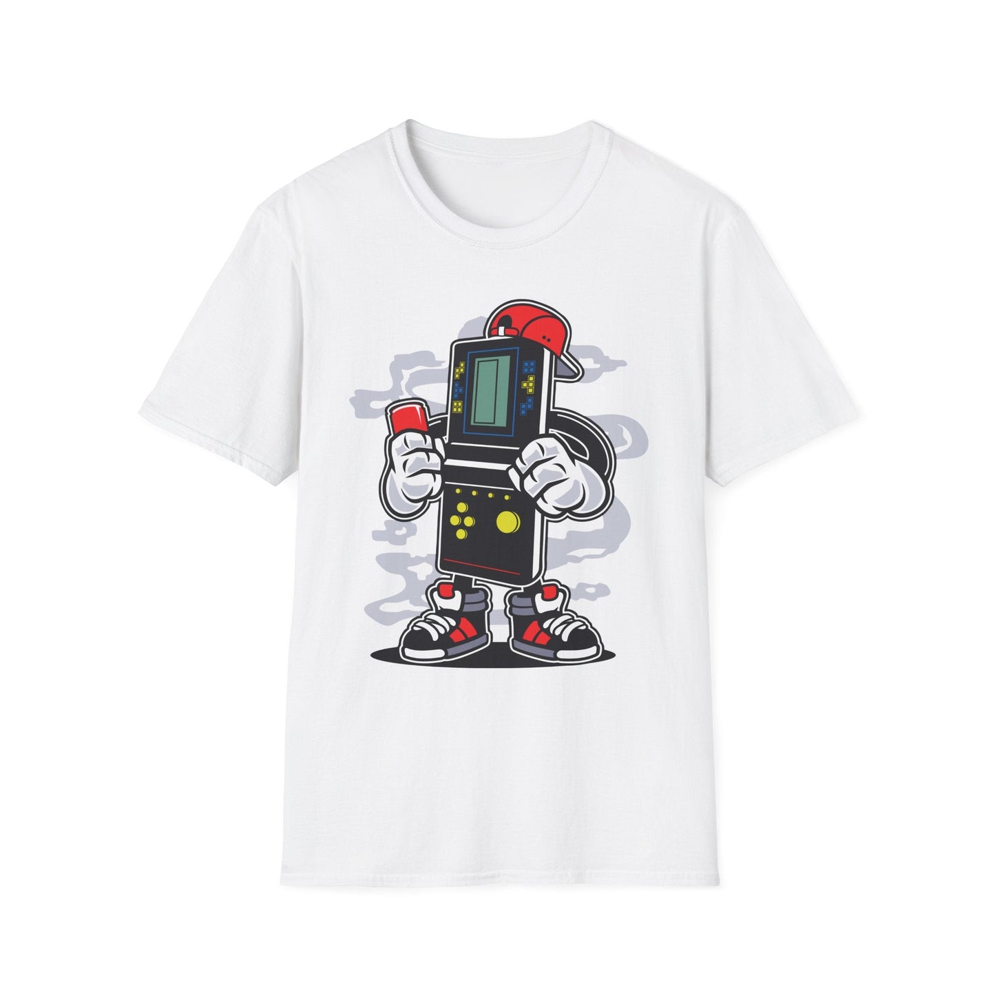 Cartoon T Shirt Animation Funny Unisex Softstyle 100 Percent Ring Spun Cotton Tee