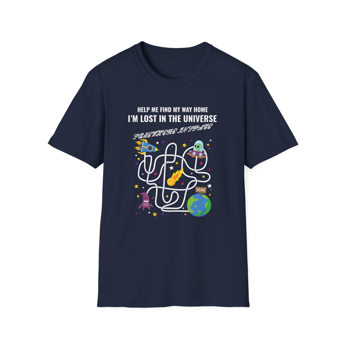 Funny UFO Aliens Graphic Unixes Gildan 100 Cotton Tee Shirt 121
