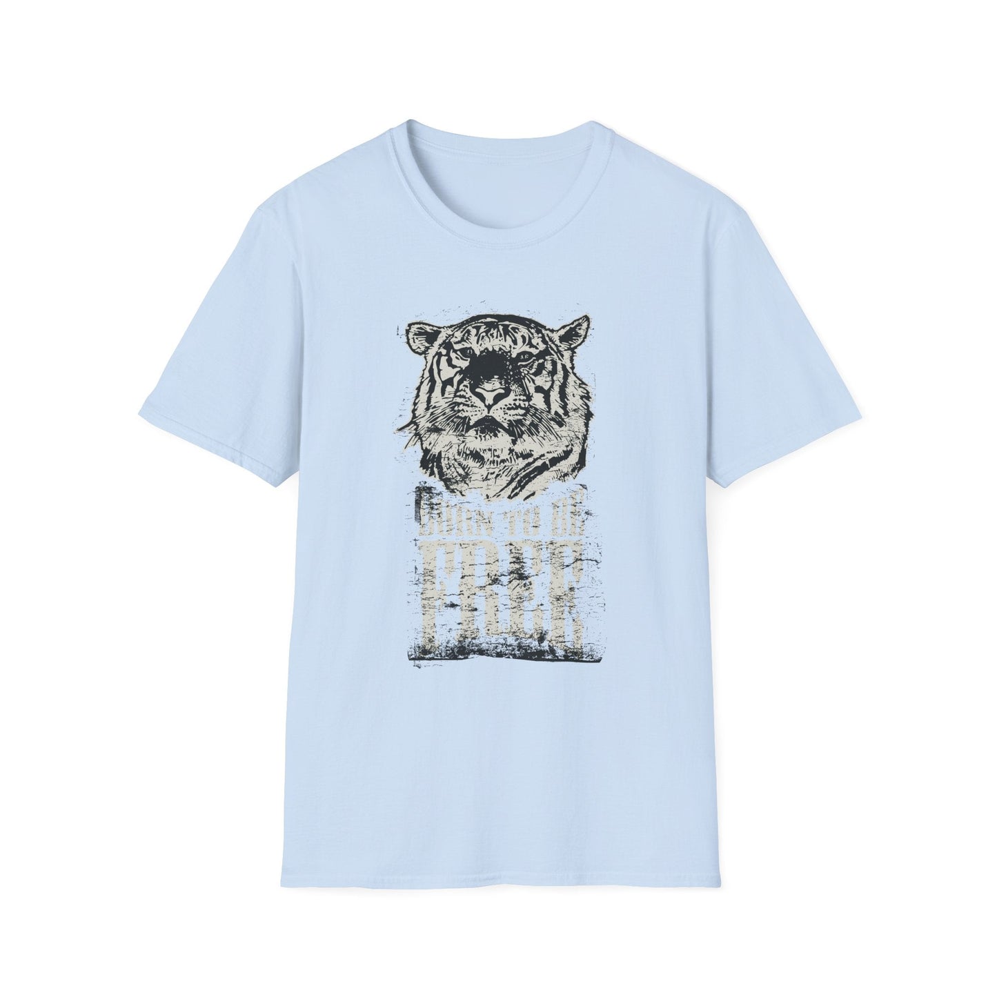 Art Design Shirt With Graphic Art Unisex Softstyle Tee 100 Percent Ring Spun Cotton
