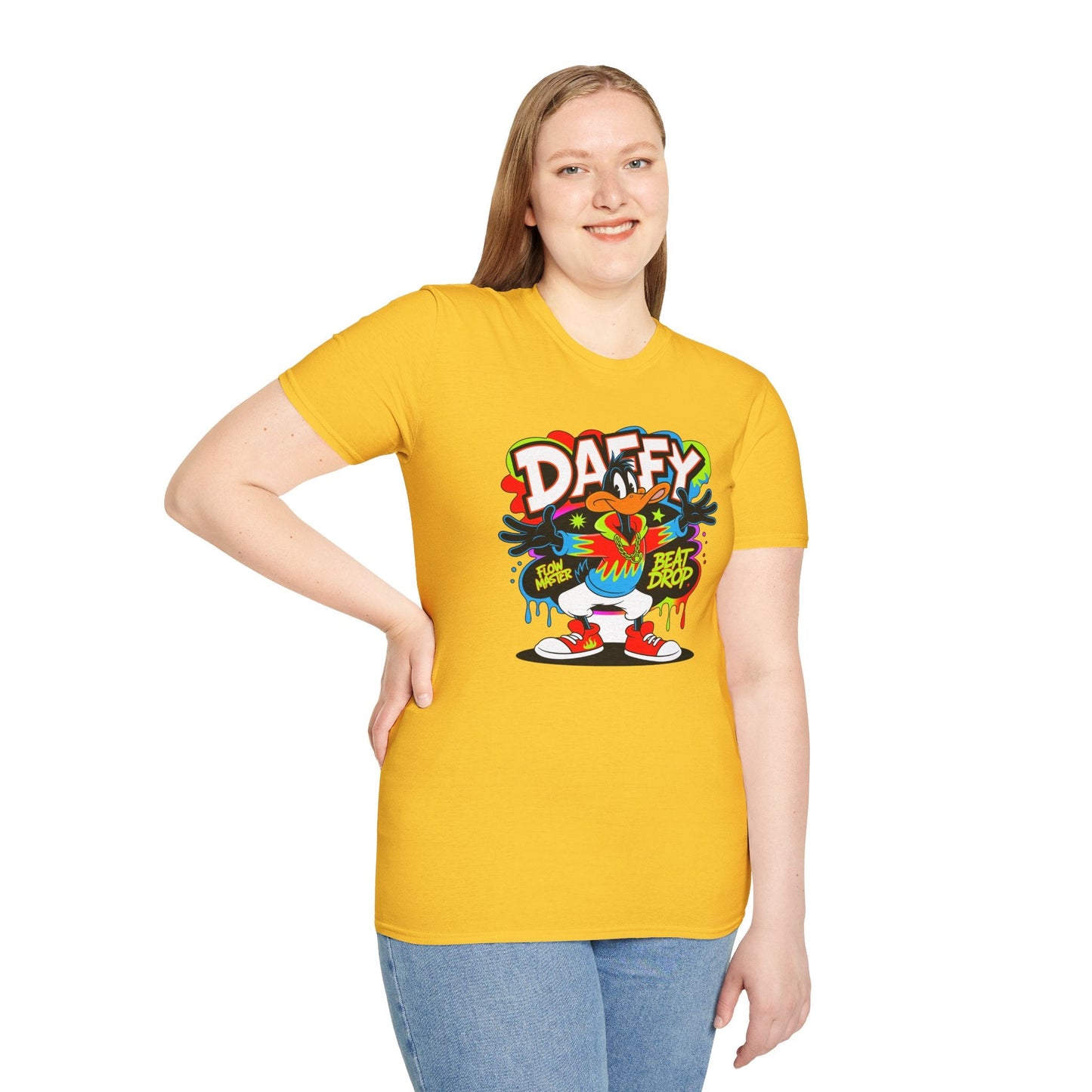 Funny Cartoon Animals T Shirt Unisex Softstyle Tee With Animation Design Gildan 64000