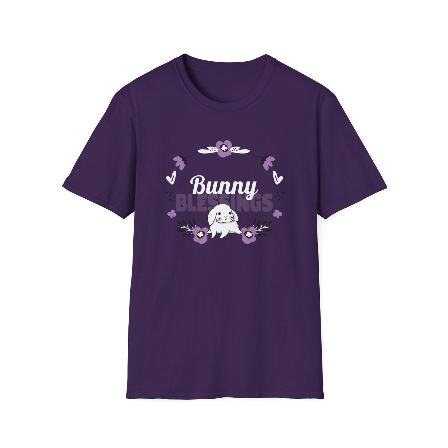 Easter Bunny T Shirt Unisex Gildan Softstyle 64000 Tee With Easter Signature Design
