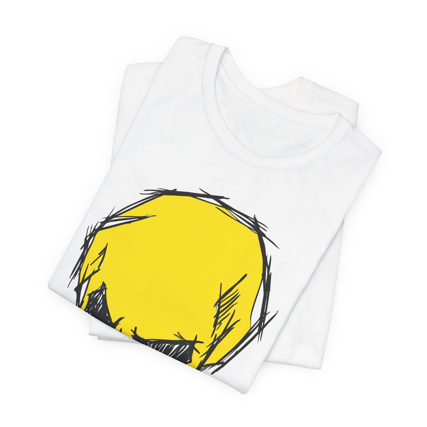 2-Yellow Skull Graphic Design Tee, Skull Shirt, Vintage Tees, Art Design T-Shirt, Vintage Graphic Tee, Art Shirts with Skulls