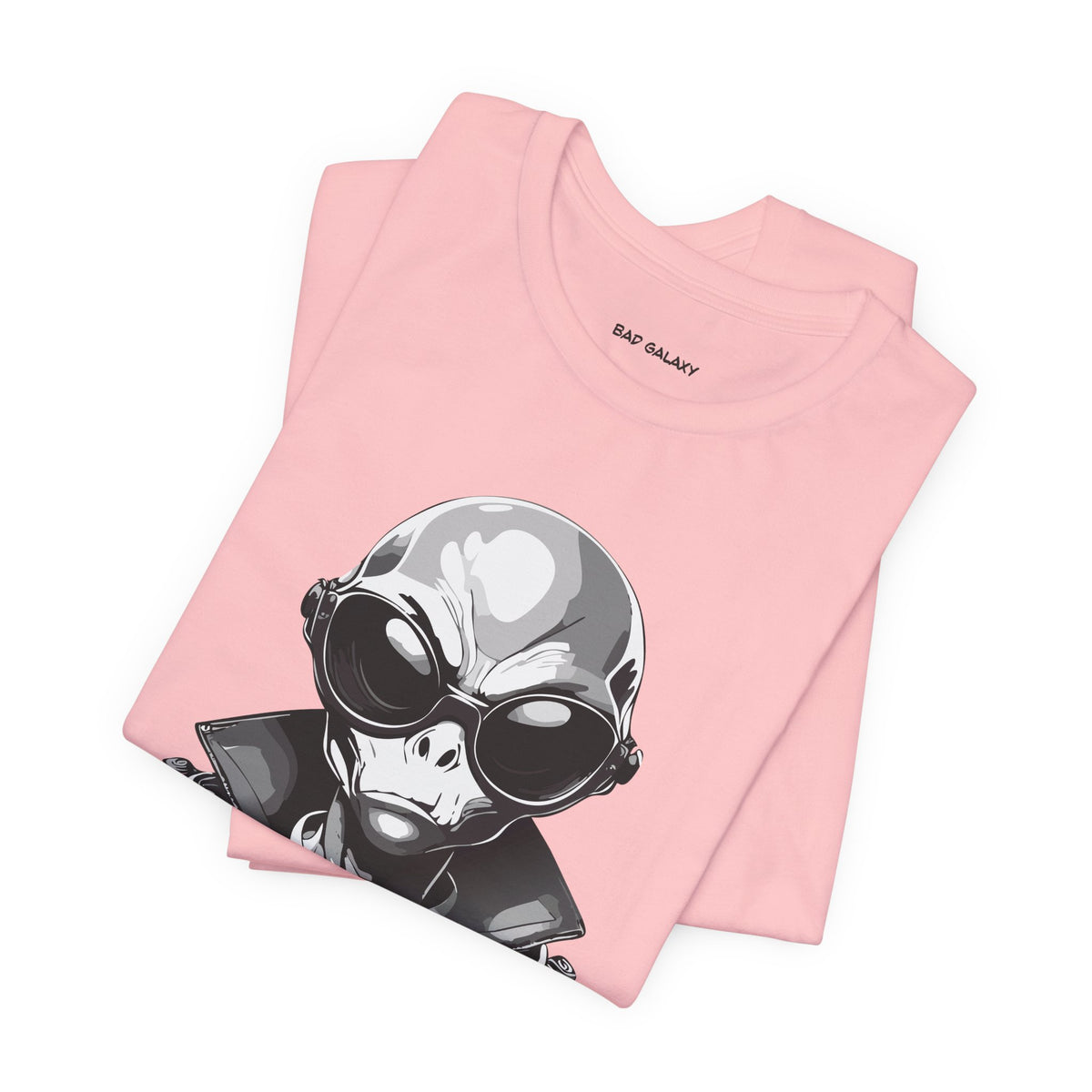 Alien Graphic Unisex Cotton Bella+Canvas Tee with Art Design b73