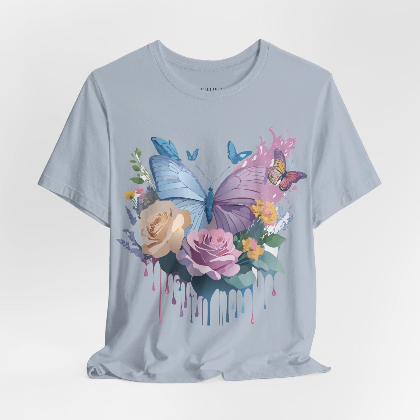 Butterfly Graphic Tee Unisex Jersey Short Sleeve Shirt Adelpha Art Design