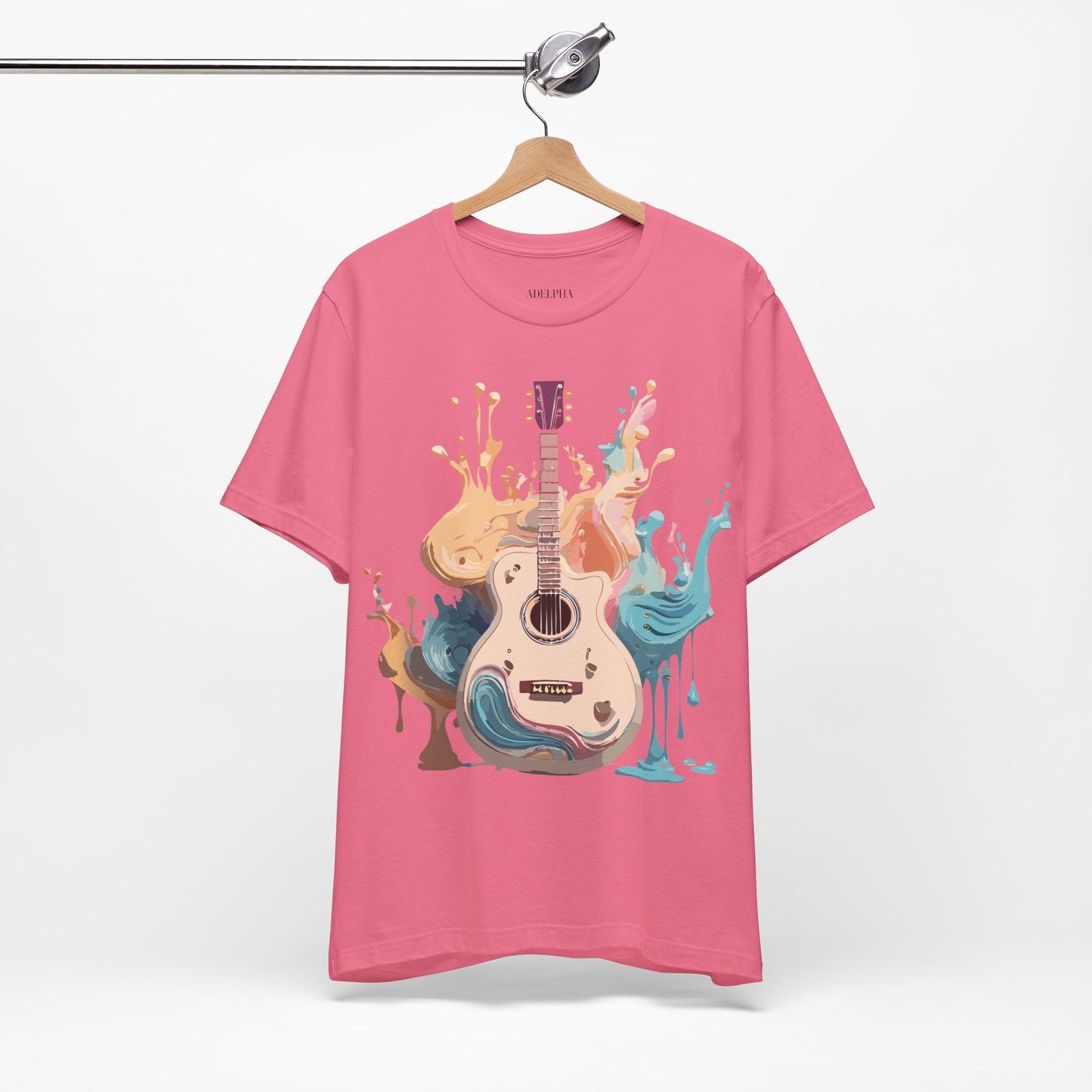 Adelpha Music Graphic T Shirt Unisex Jersey Short Sleeve Tee Vintage Inspired Art Tee