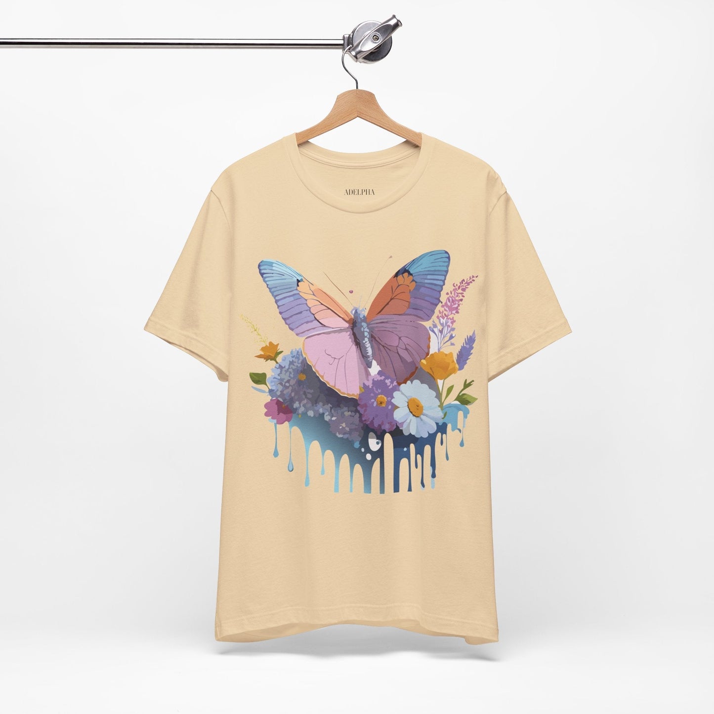 Butterfly Graphic Tee Unisex Vintage Inspired Artwork Adelpha