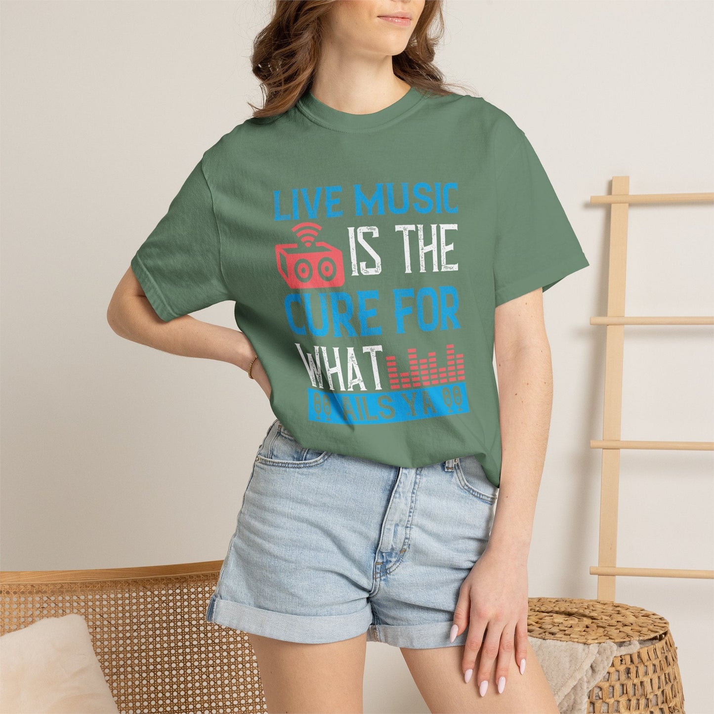 Music Graphic Design Unisex Cotton T-shirt m20