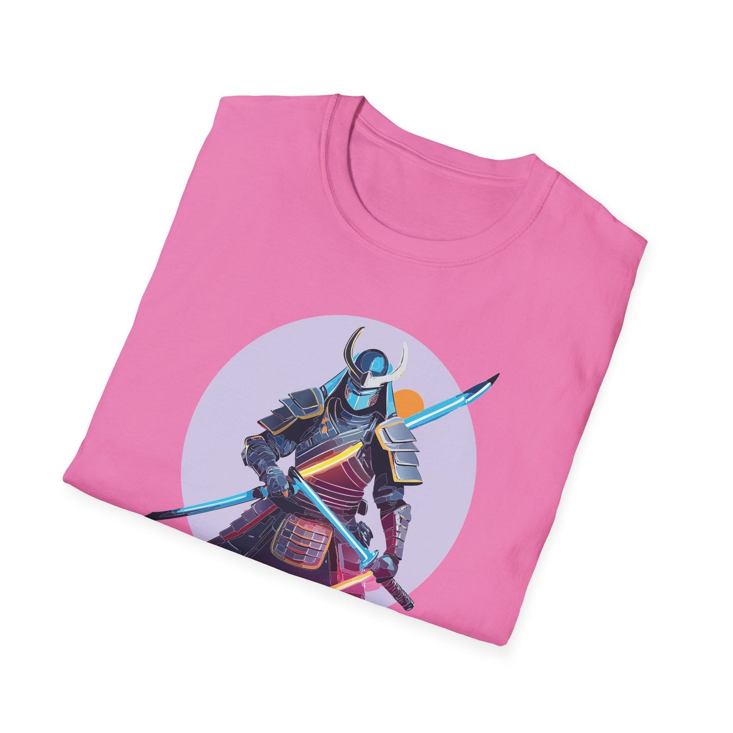 Samurai Shirt Unisex Gildan Softstyle Tee 100 Percent Cotton Lightweight Comfort