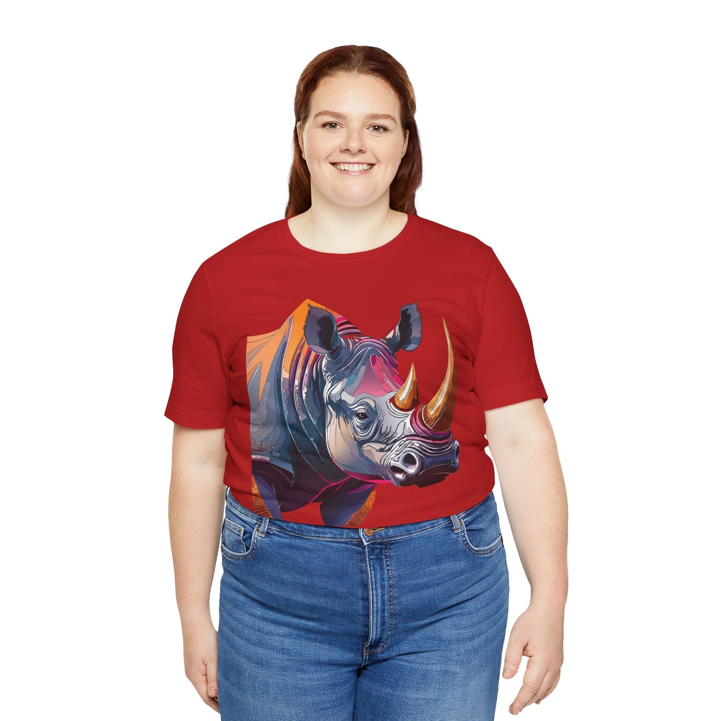 Unisex Animal Print Tee Shirt Featuring Wild Animals Art Design For Everyday Wear