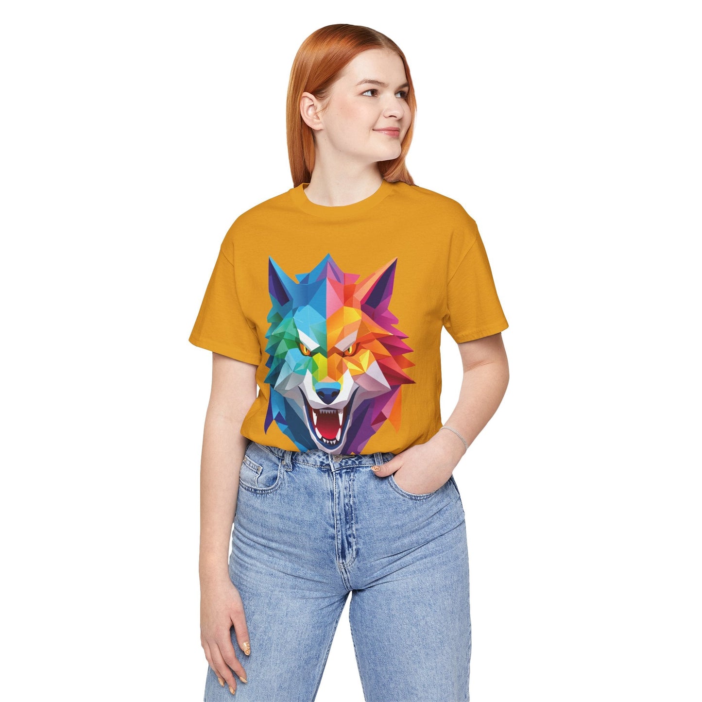 Unisex Animal Shirt Art Design Tee With Animals Wild Animals Shirt Short Sleeve