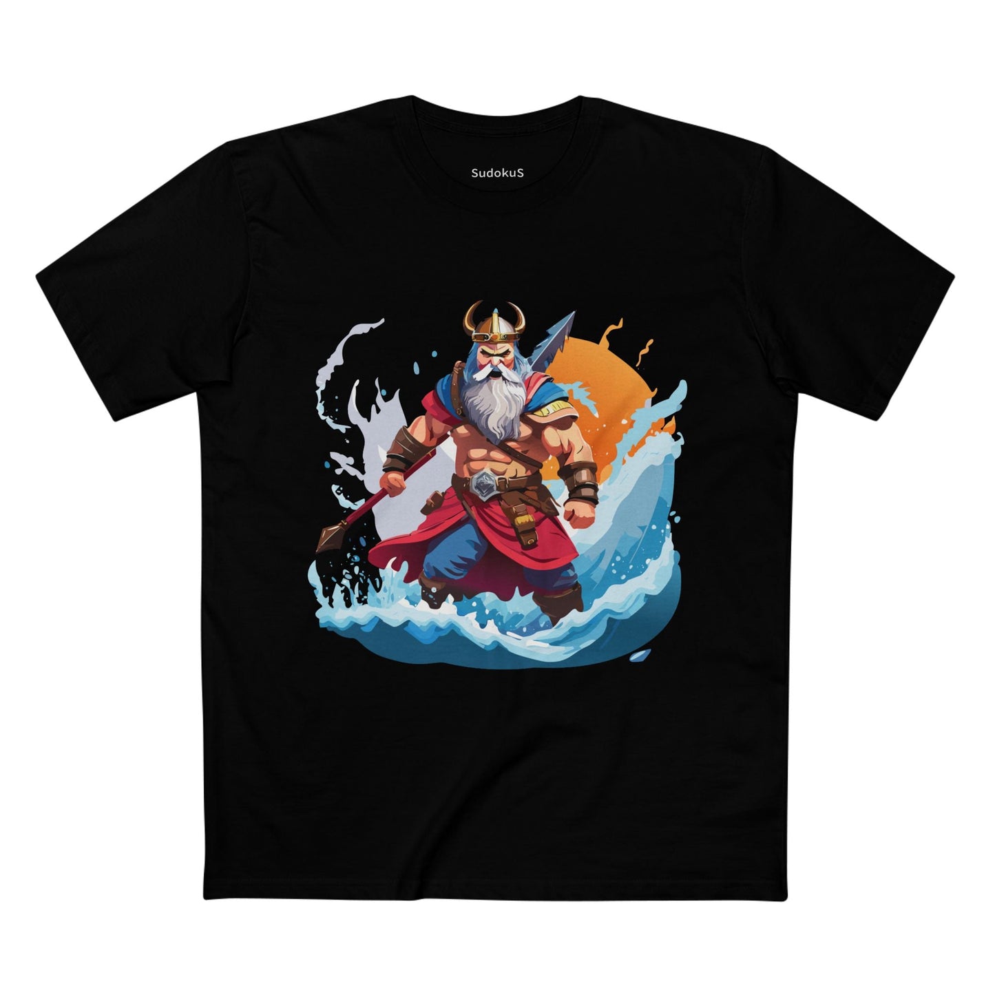 Viking Graphic Unisex 100 Cotton Staple Tee 16