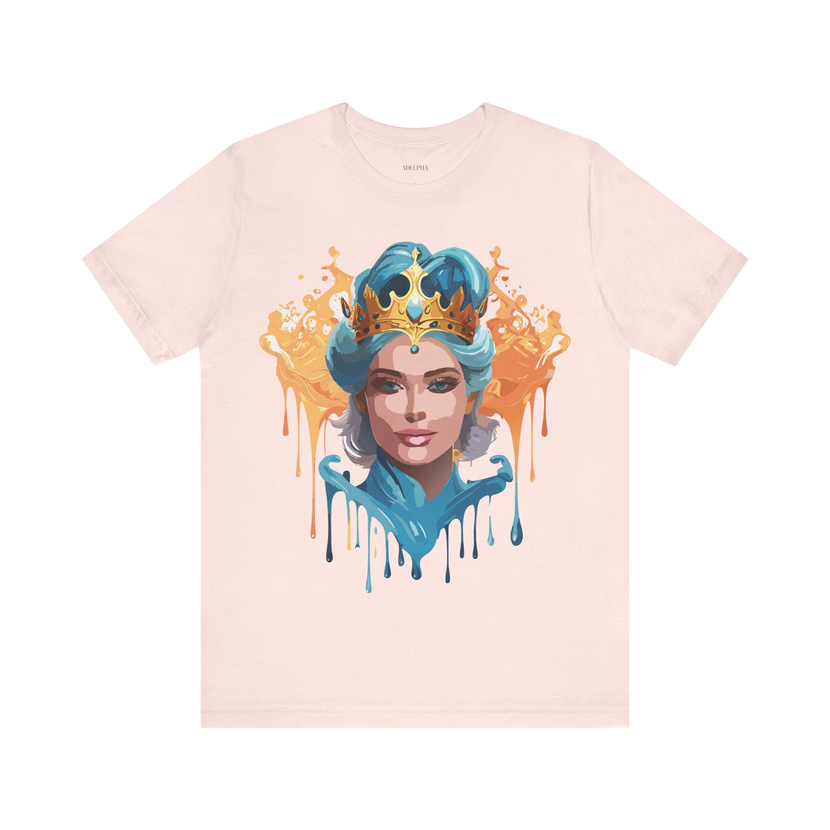 Queen Graphic Unisex Cotton Bella+Canvas Tee with Art Design m190