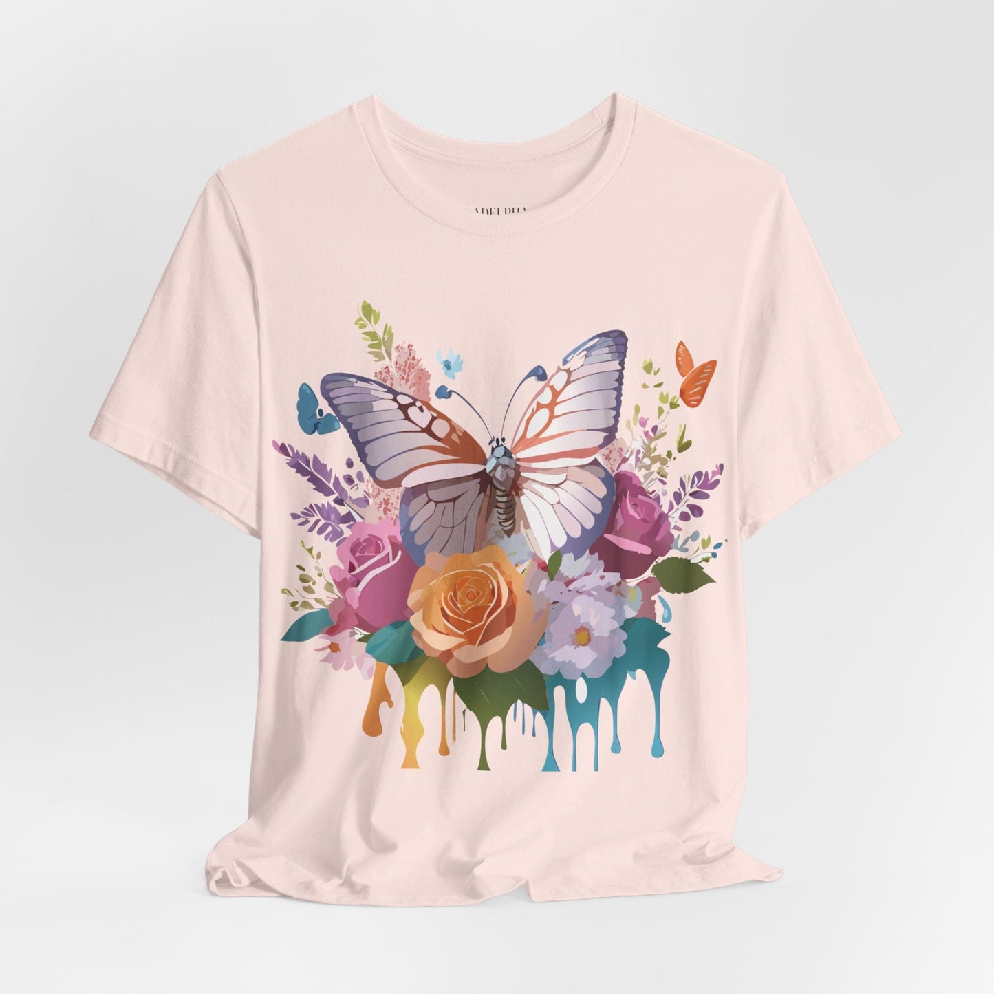 Butterfly Graphic Tee Unisex Jersey Short Sleeve By Adelpha Art Design