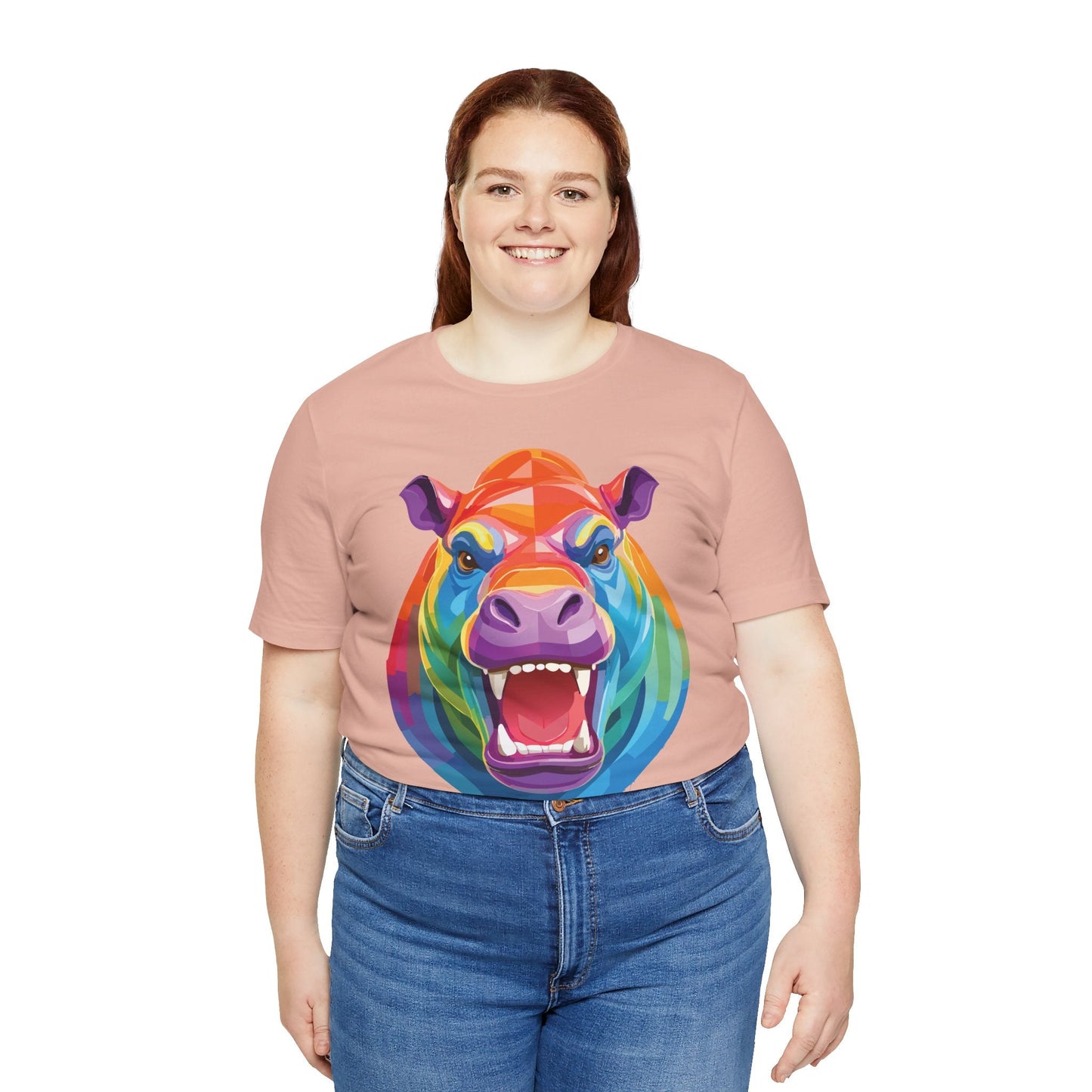 Unisex Animal Shirt with Animals Graphic Tee Art Design Wild Animals Shirt Tee for Everyone