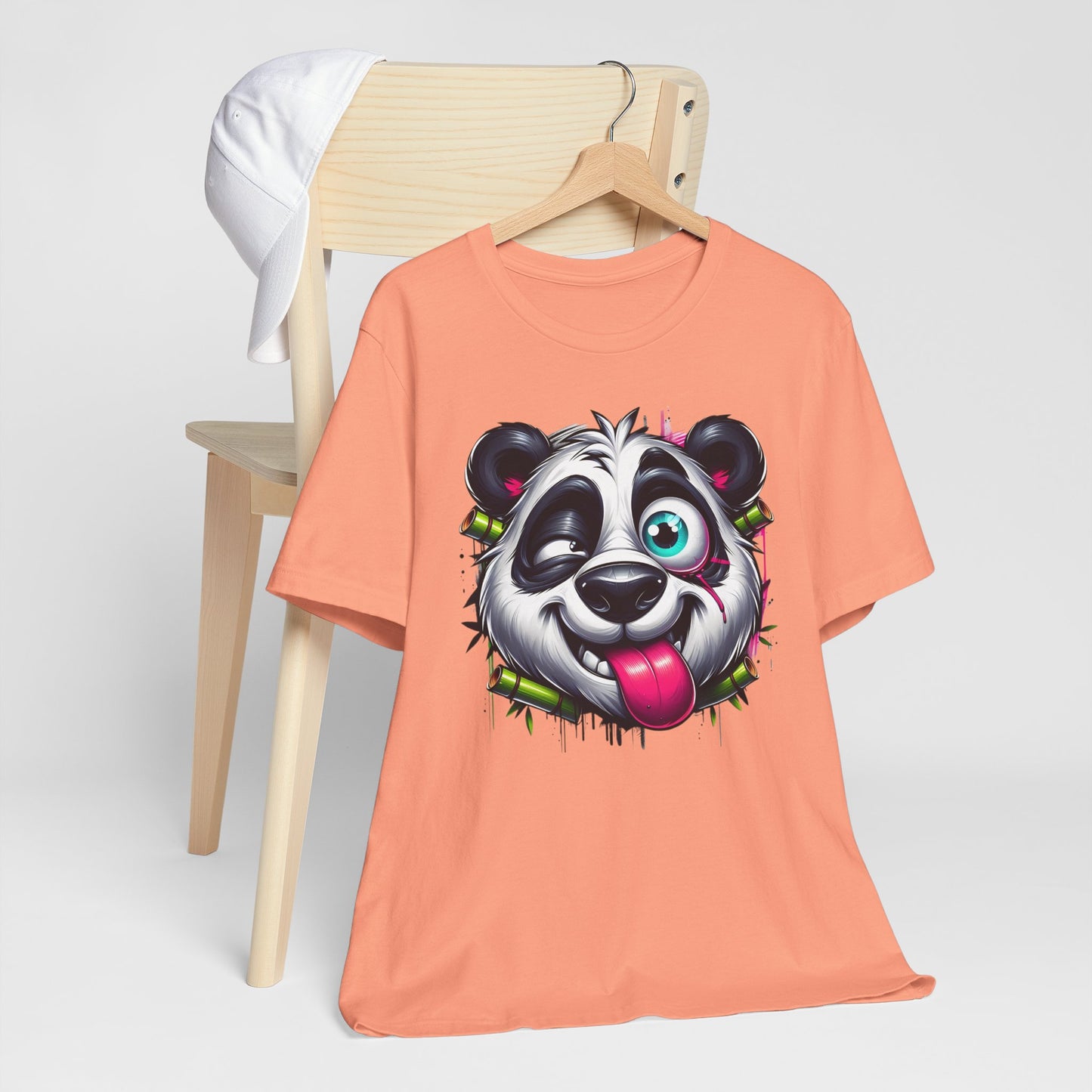 DiDi Panda Shirt, Funny Animal T-Shirt, Cartoon Top, Funny Panda Tee Shirt, Animal Tees, Art Design T-Shirt, Graphic Tee
