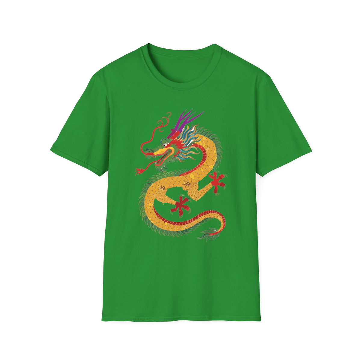Dragon Graphic Tee Gildan Unisex 100 Cotton Tee Shirt with Animals Design h13