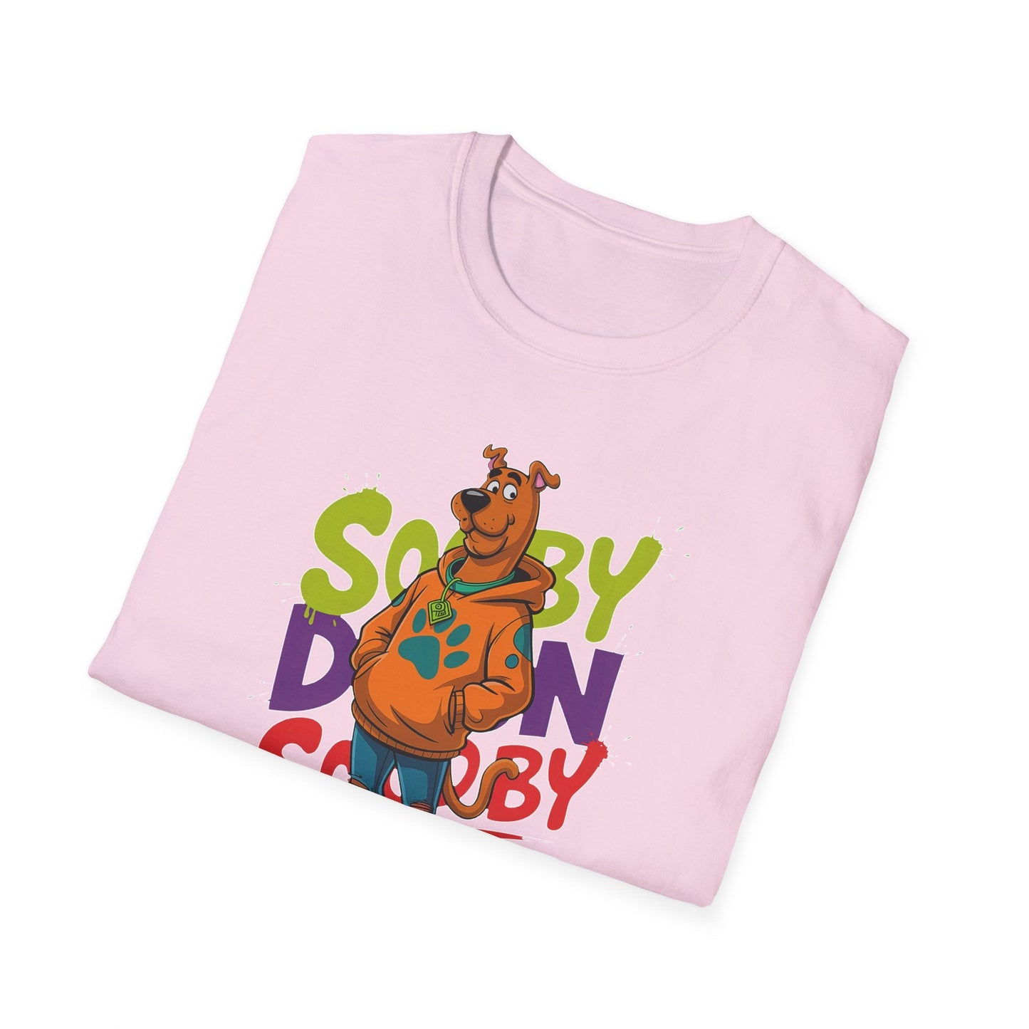 Unisex Cartoon T Shirt With Animation And Funny Animals Tee Gildan Softstyle 64000