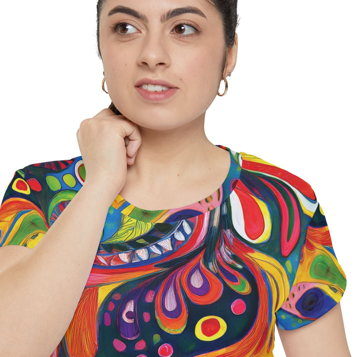 Abstract Print Shirt