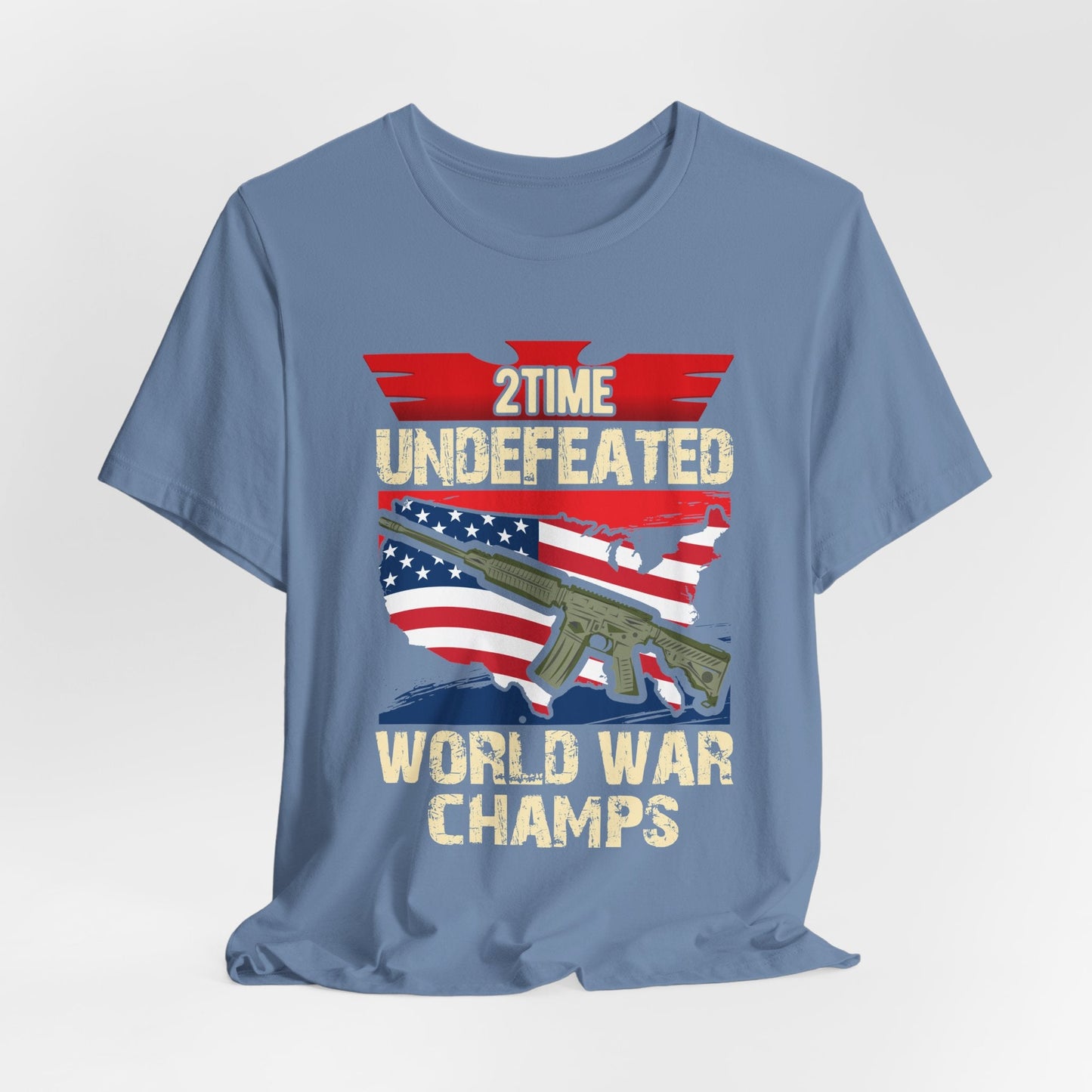 Army Veteran Patriotic Graphic Design Unisex Cotton T-Shirt v15