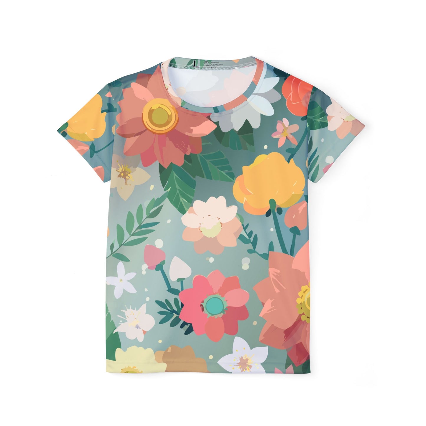 Floral Print Shirt, Shirt with Flowers