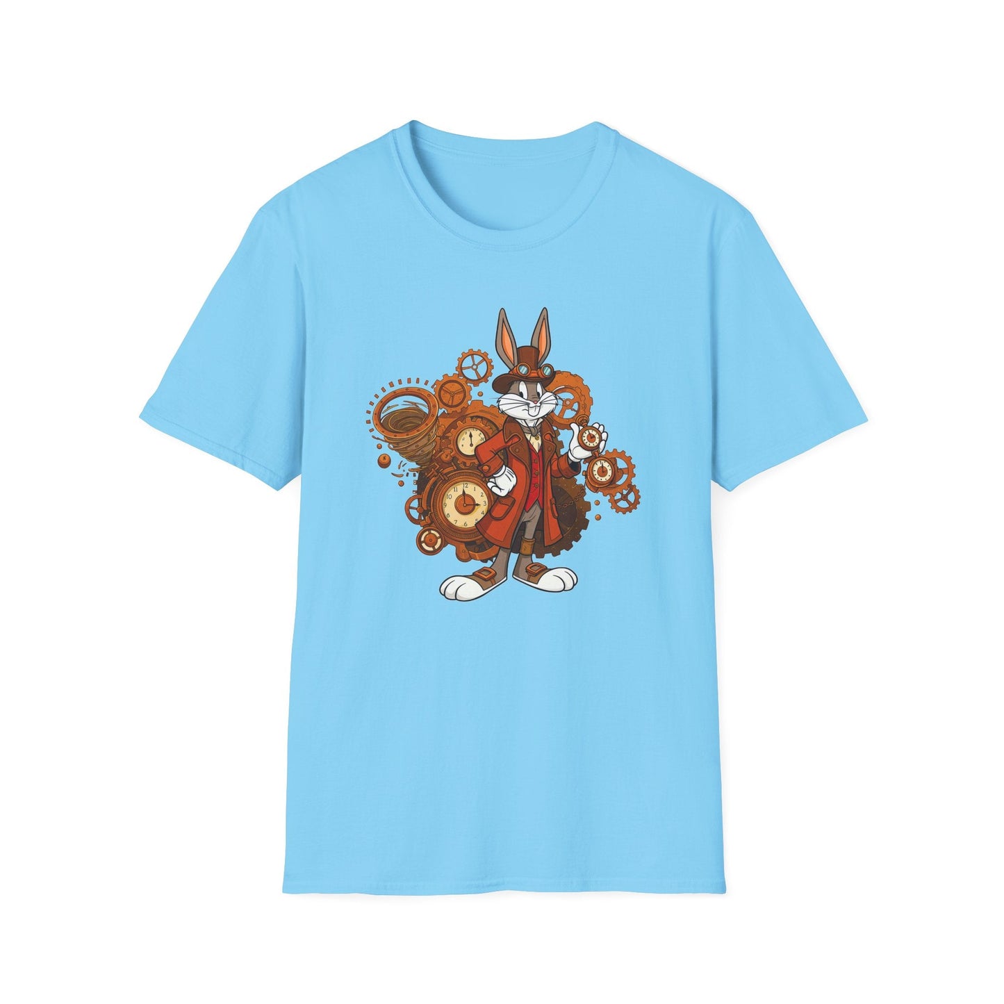 Bugs Bunny T Shirt Cartoon Tee Unisex Softstyle 100 Percent Cotton Gildan 64000 Tee
