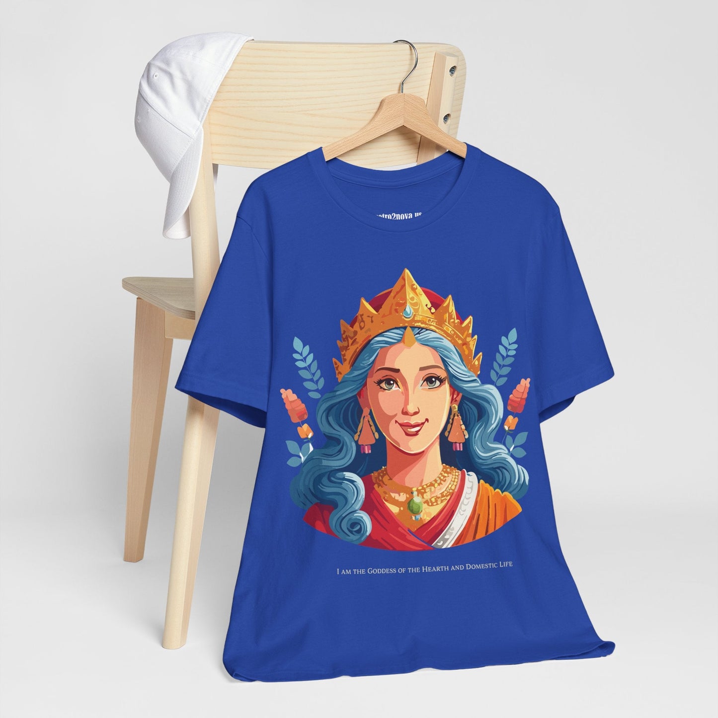 Goddess Graphic Cotton T Shirt Unisex Jersey Short Sleeve Original Art by Retro2Nova