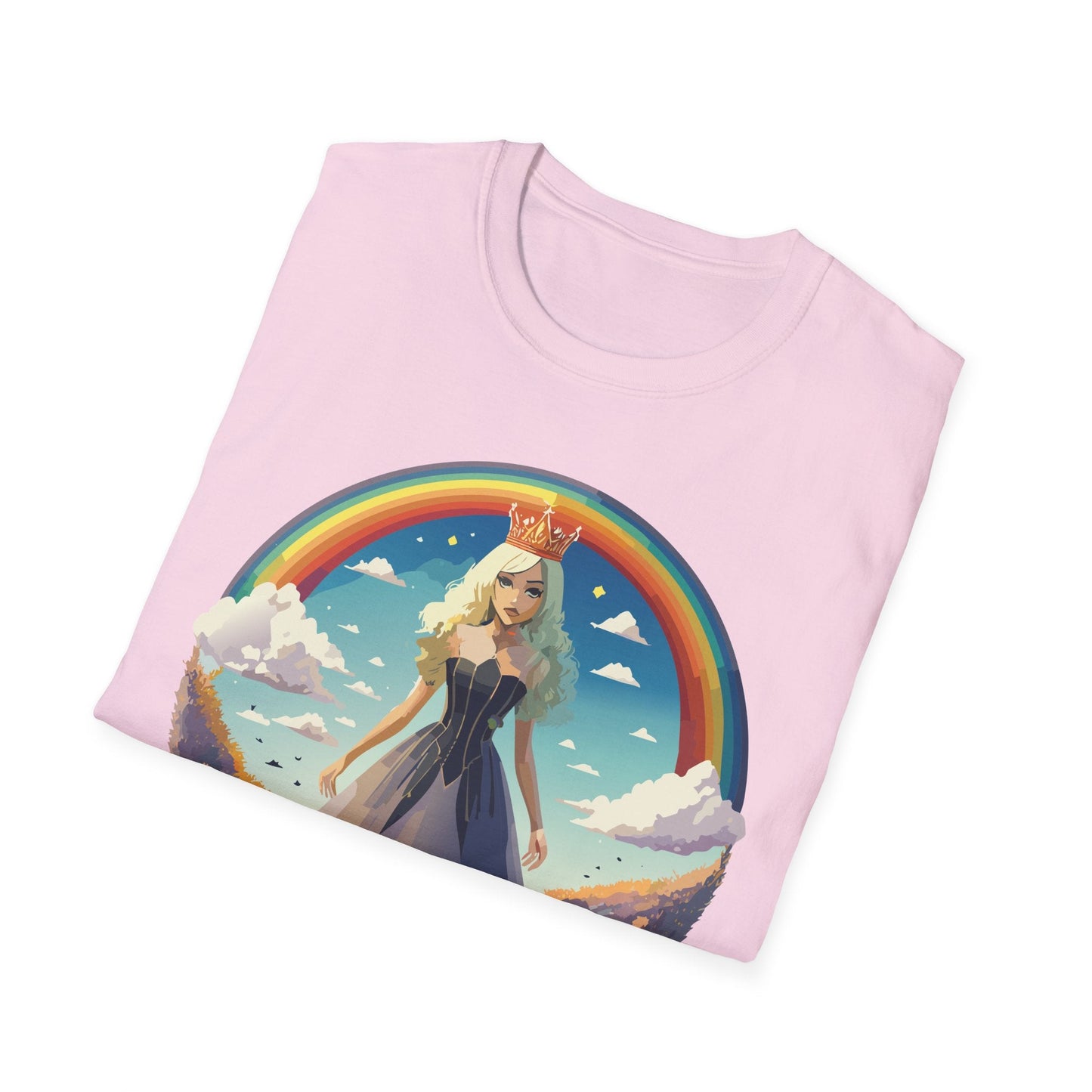 Womens Graphic T Shirt Art Design Tee 100 Percent Cotton Short Sleeve Softstyle Unisex