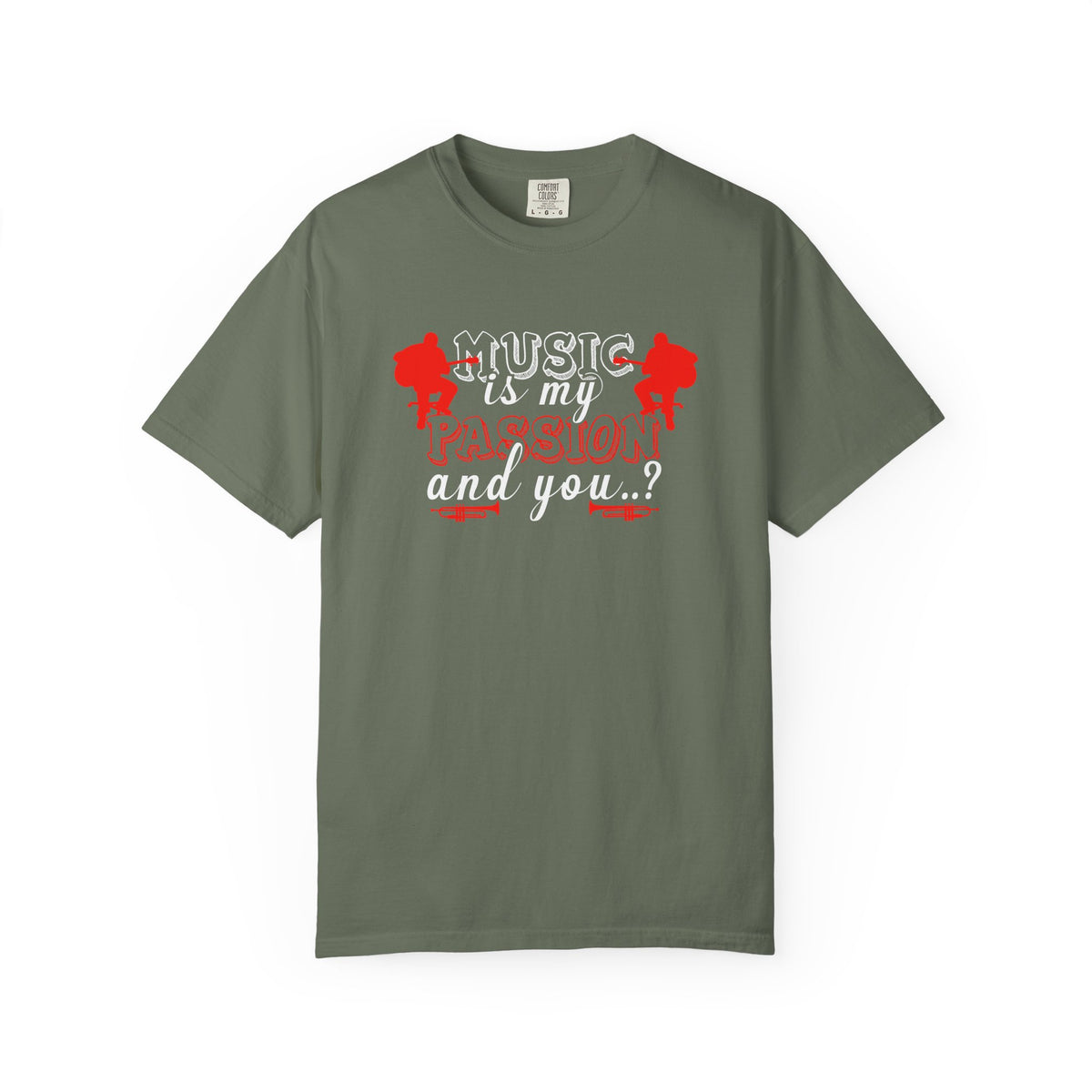 Music is My Therapist T-shirt Band Graphic Music Quote Unisex Cotton Tee 070