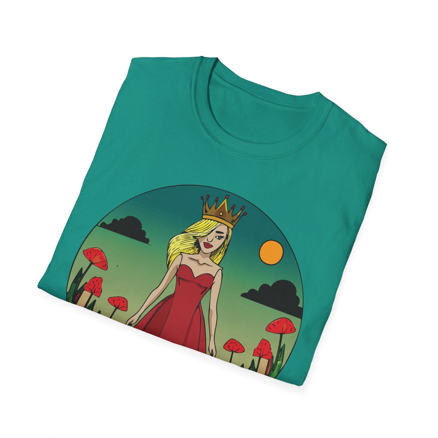 Womens Graphic T Shirt Art Design Tee Unisex Softstyle 64000 Ring Spun Cotton Daily Wear