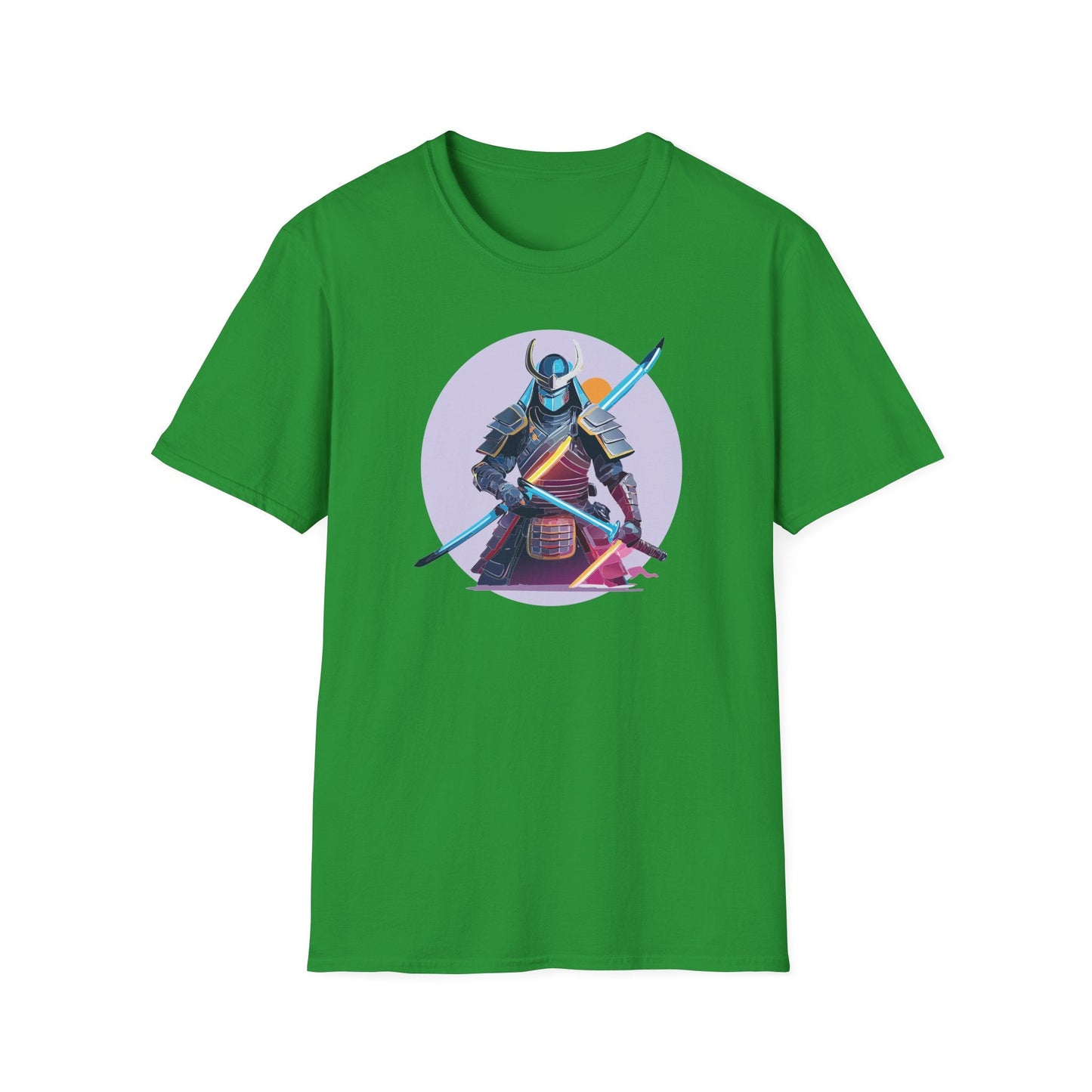Samurai Shirt Unisex Gildan Softstyle Tee 100 Percent Cotton Lightweight Comfort